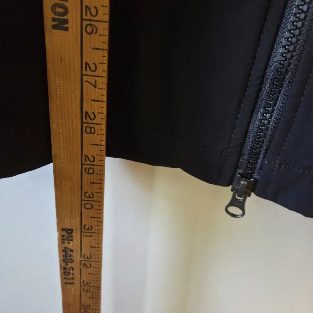 The North Face Men's XL Temescal Travel Jacket Black Packable Stow Pocket Hood